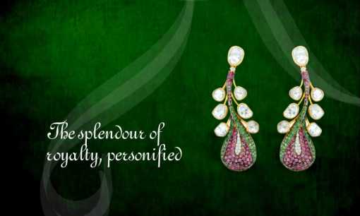 Earrings by Kalajee Jewellery